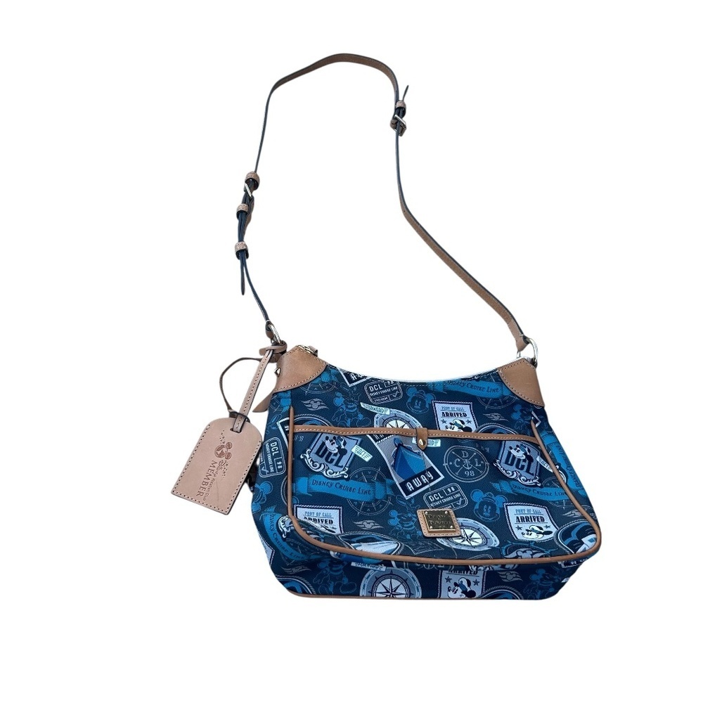Disney Cruise Line Dooney & Bourke Bag Mickey Mouse Nautical Print